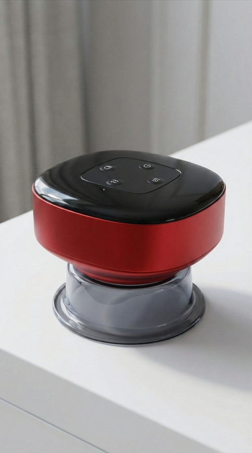 Elektrikli Vakumlu Masaj Cihazı + Masaj Yağı